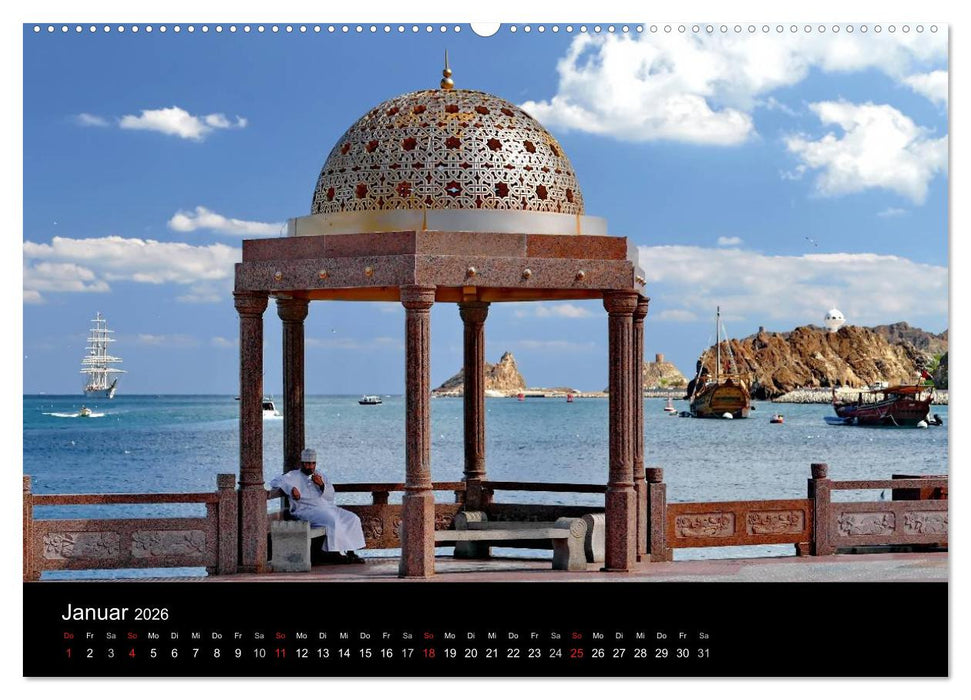 Farben des Orients (CALVENDO Wandkalender 2026)