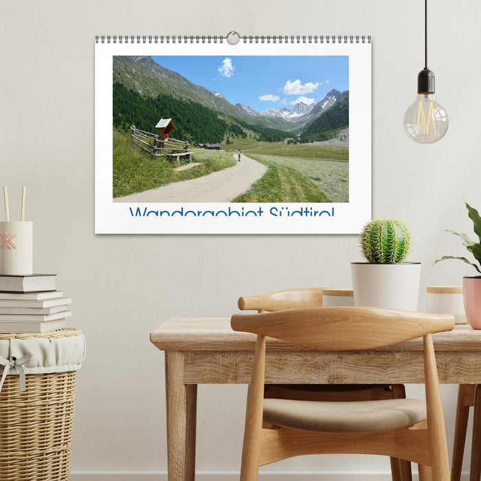Wandergebiet Südtirol (CALVENDO Wandkalender 2026)