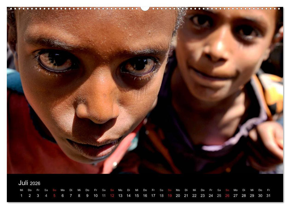 Äthiopien Augenblicke (CALVENDO Premium Wandkalender 2026)