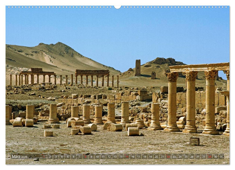 Palmyra - Historisches Syrien (CALVENDO Premium Wandkalender 2026)