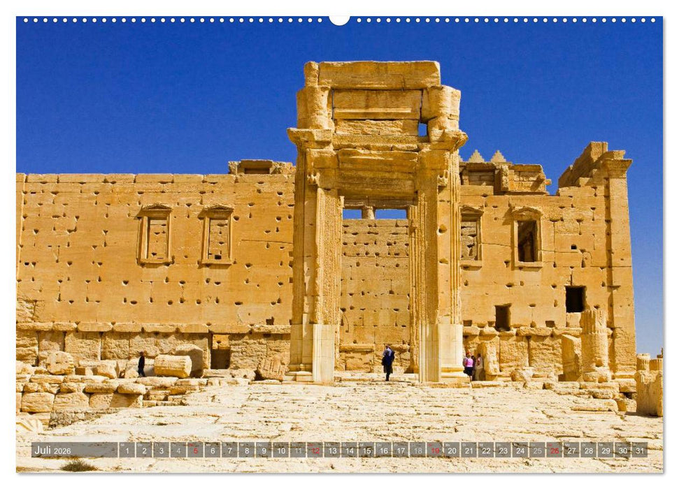 Palmyra - Historisches Syrien (CALVENDO Premium Wandkalender 2026)