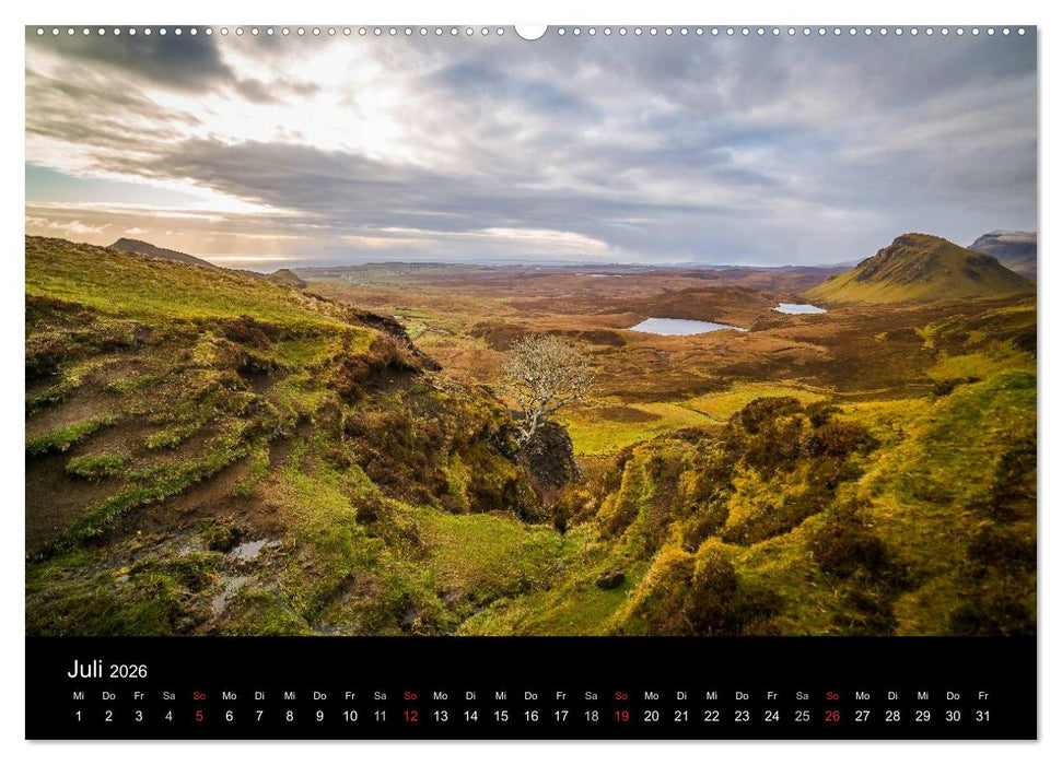Schottland - Die wundervolle Isle of Skye (CALVENDO Premium Wandkalender 2026)