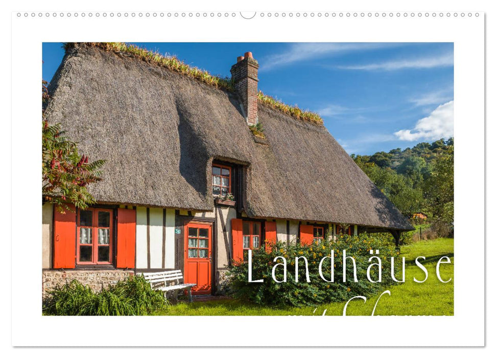 Landhäuser mit Charme (CALVENDO Wandkalender 2026)