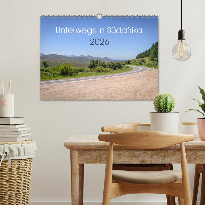 Unterwegs in Südafrika 2026 (CALVENDO Wandkalender 2026)