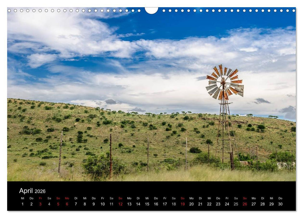 Unterwegs in Südafrika 2026 (CALVENDO Wandkalender 2026)