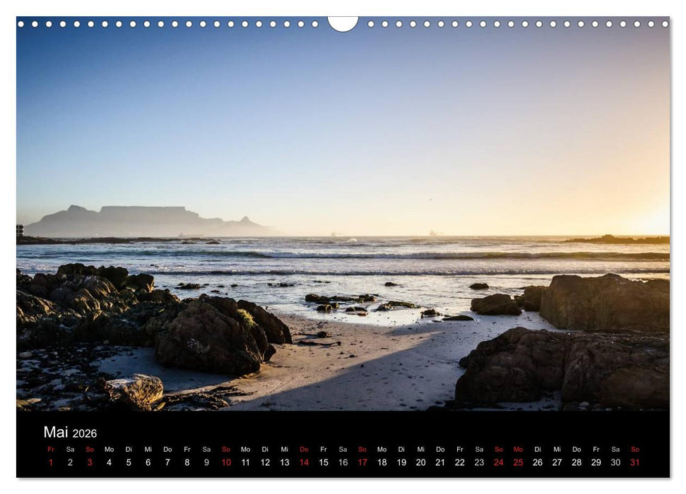 Unterwegs in Südafrika 2026 (CALVENDO Wandkalender 2026)