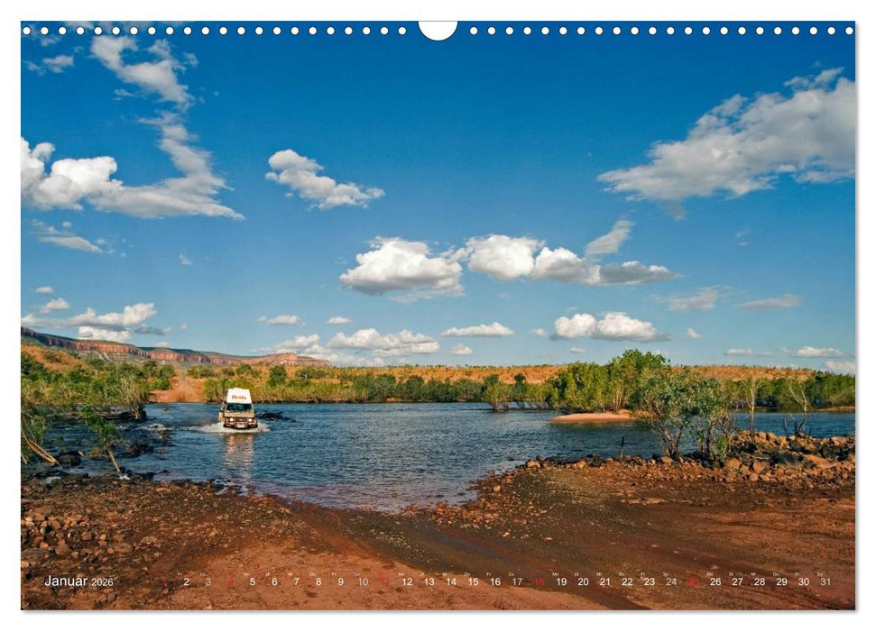 Australien - Der unbekannte Westen (CALVENDO Wandkalender 2026)