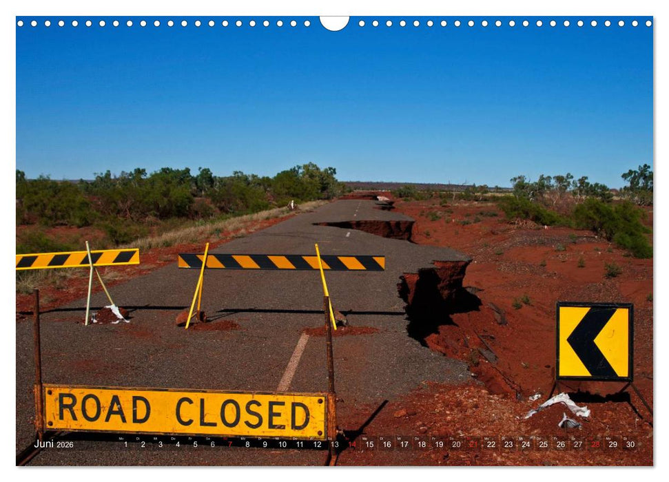 Australien - Der unbekannte Westen (CALVENDO Wandkalender 2026)