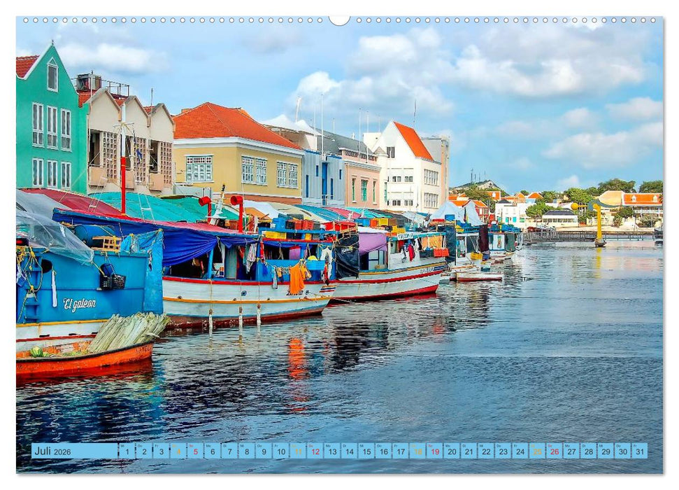Curaçao - bunte Insel in der Karibik (CALVENDO Premium Wandkalender 2026)
