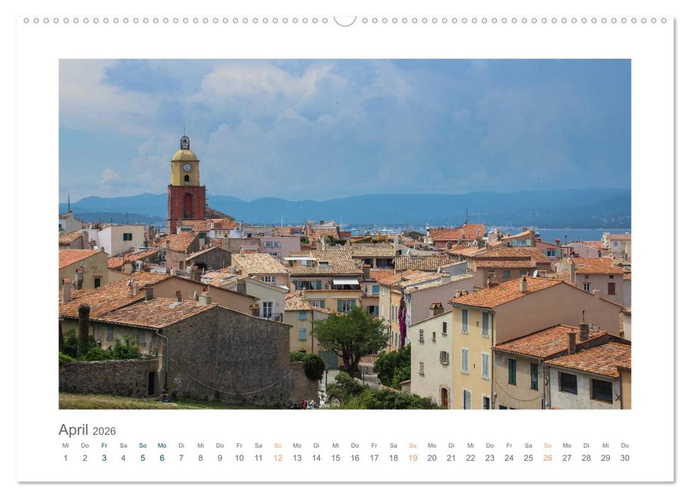 Faszination der Côte d'Azur (CALVENDO Premium Wandkalender 2026)