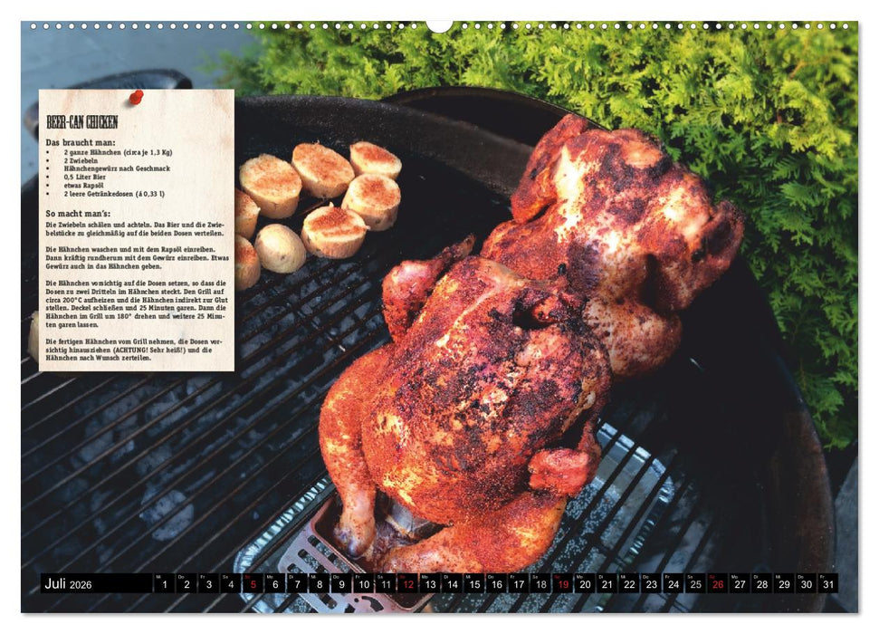 ALIEN-BBQ 2026 (CALVENDO Premium Wandkalender 2026)