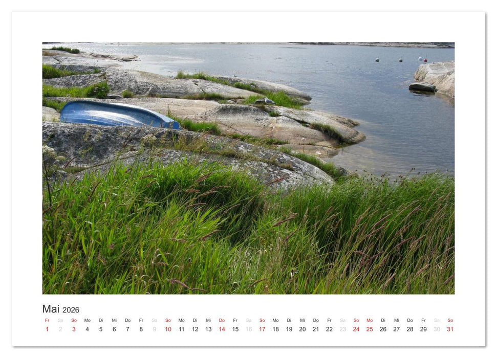 Stockholmer Schärengarten (CALVENDO Premium Wandkalender 2026)