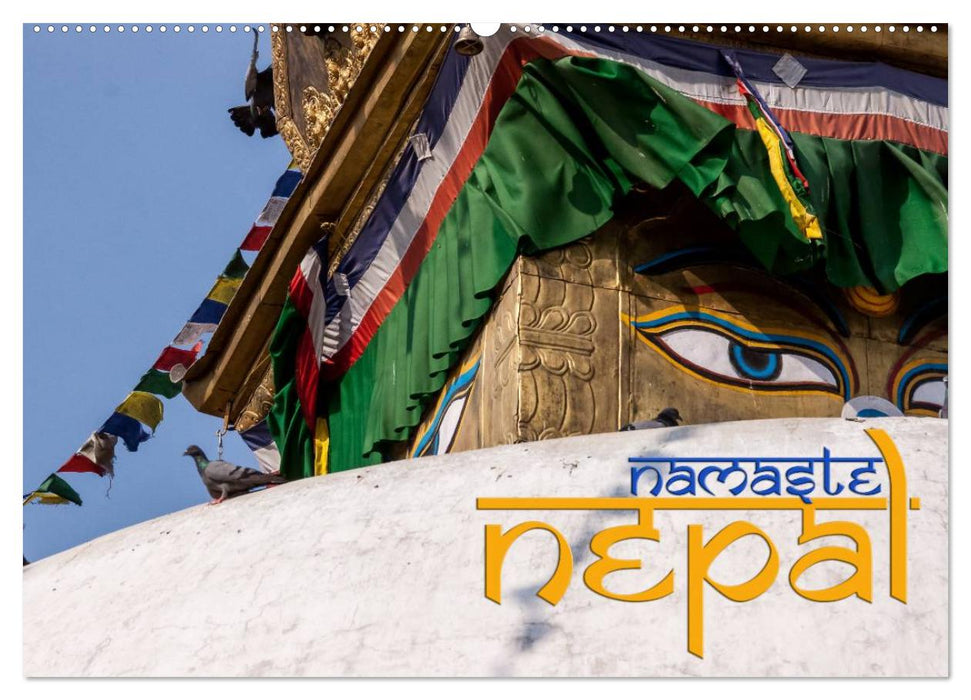 Namaste Nepal (CALVENDO Wandkalender 2026)