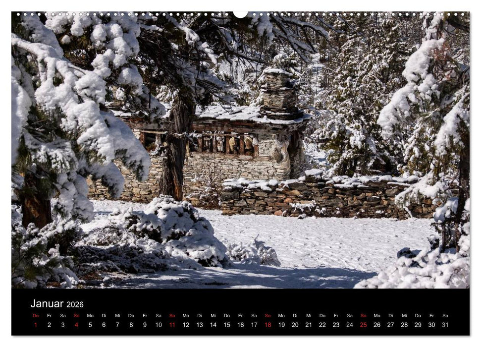 Namaste Nepal (CALVENDO Wandkalender 2026)