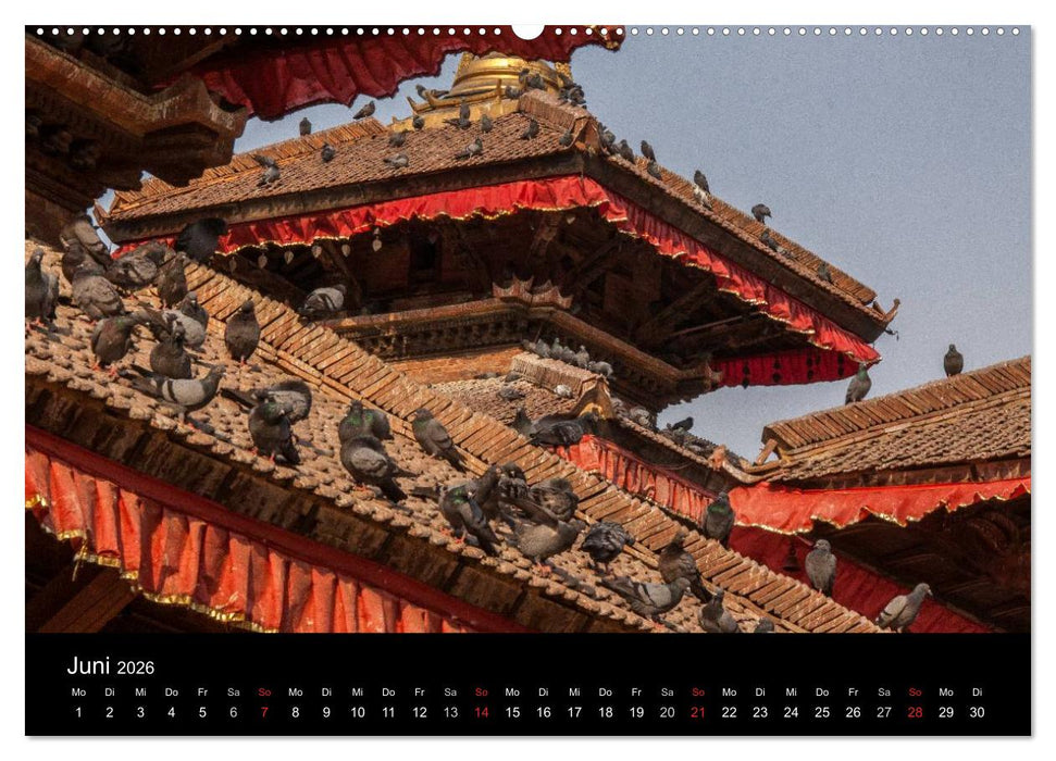 Namaste Nepal (CALVENDO Wandkalender 2026)