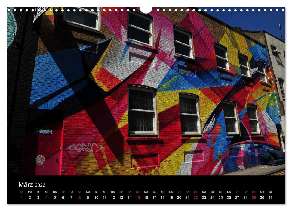 Urbane Kunst - Streetart 2026 (CALVENDO Wandkalender 2026)