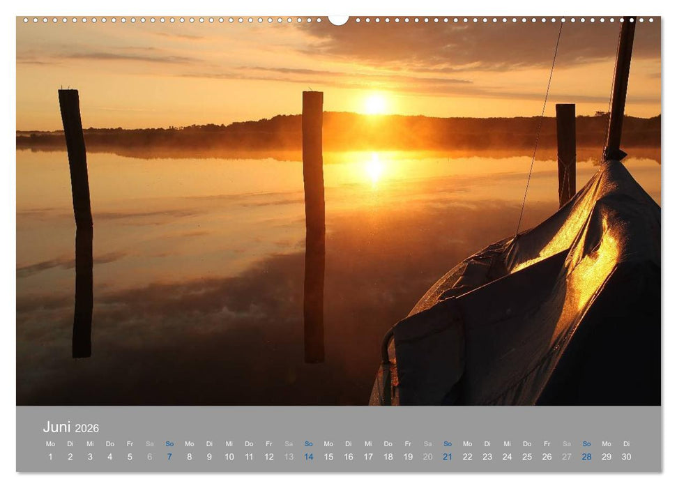 PLANET USEDOM Sonnenaufgänge (CALVENDO Premium Wandkalender 2026)