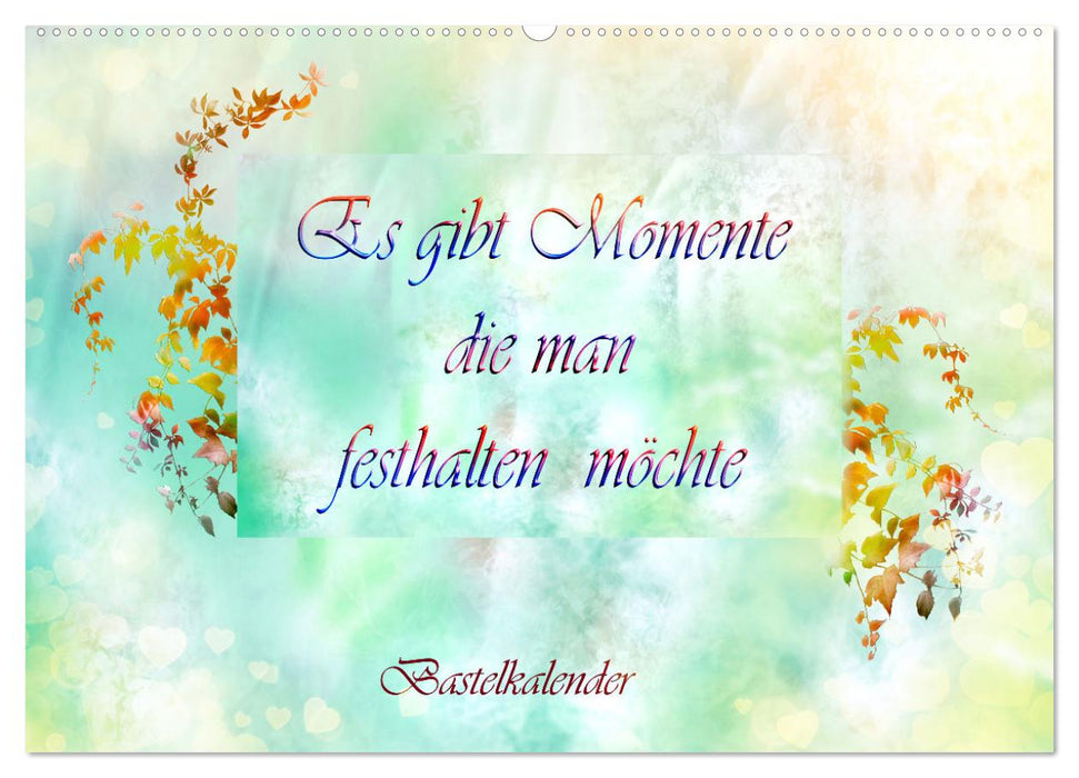 Es gibt Momente die man festhalten möchte (CALVENDO Wandkalender 2026)