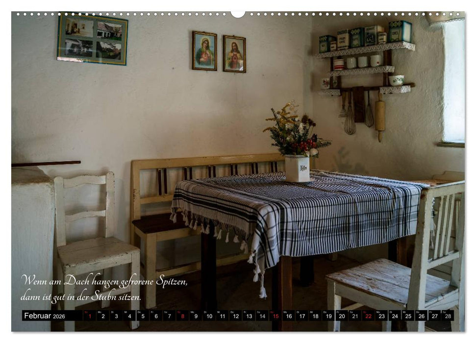 Seinerzeit (CALVENDO Premium Wandkalender 2026)