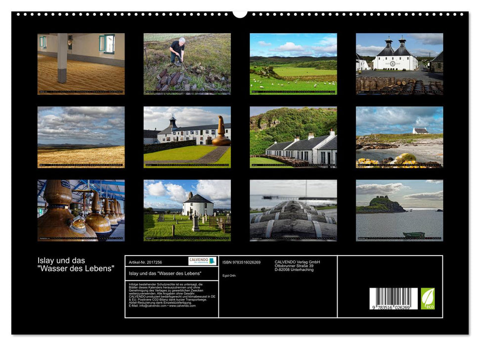Islay und das "Wasser des Lebens" (CALVENDO Premium Wandkalender 2026)