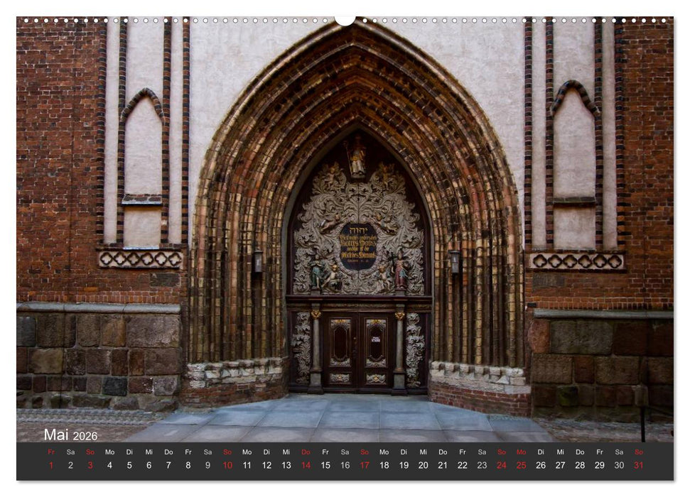 Stralsund. Das Tor zur Insel Rügen (CALVENDO Wandkalender 2026)