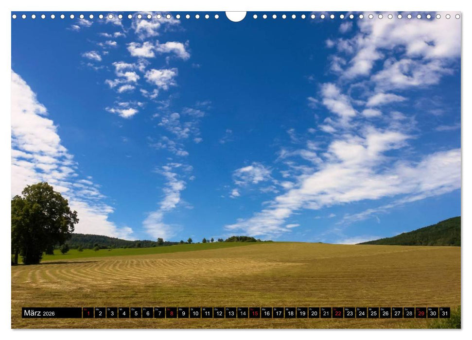 Schöne Landschaften der Oberlausitz (CALVENDO Wandkalender 2026)