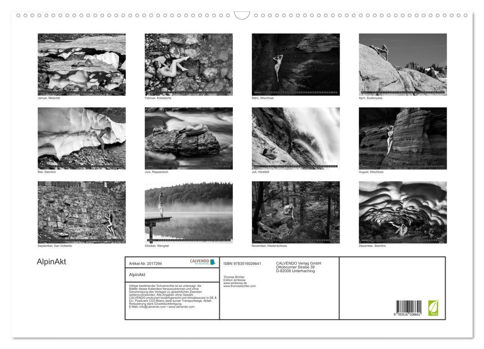 AlpinAkt (CALVENDO Wandkalender 2026)