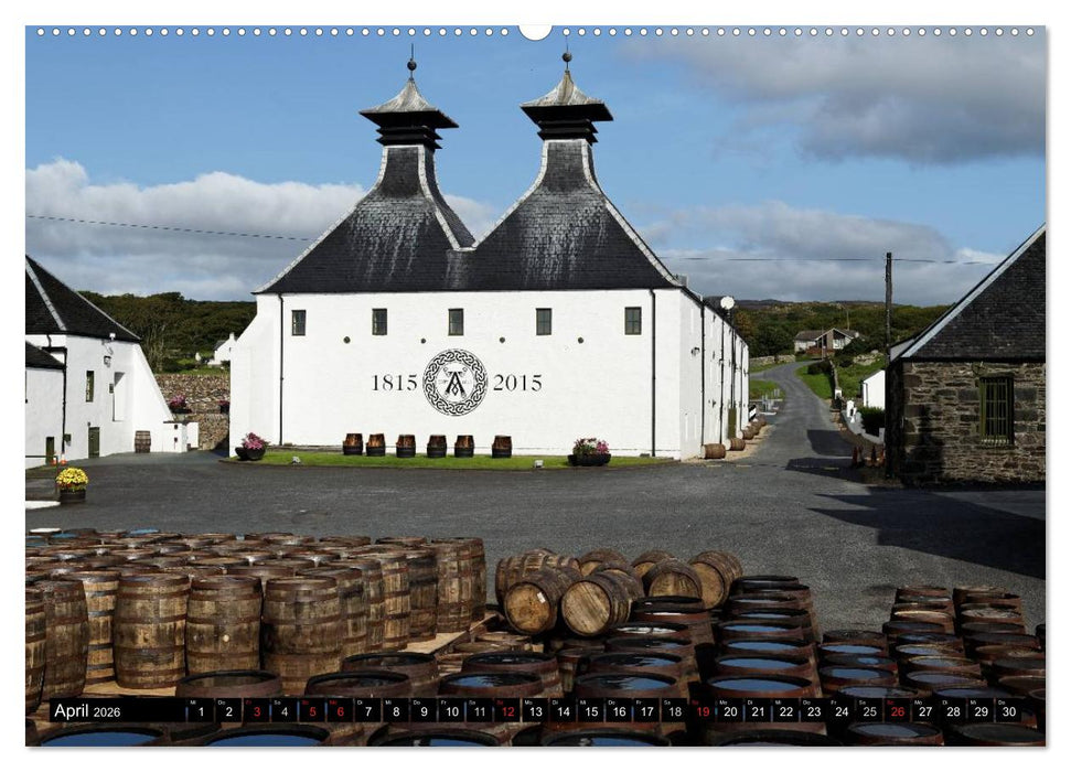 Islay und das "Wasser des Lebens" (CALVENDO Wandkalender 2026)