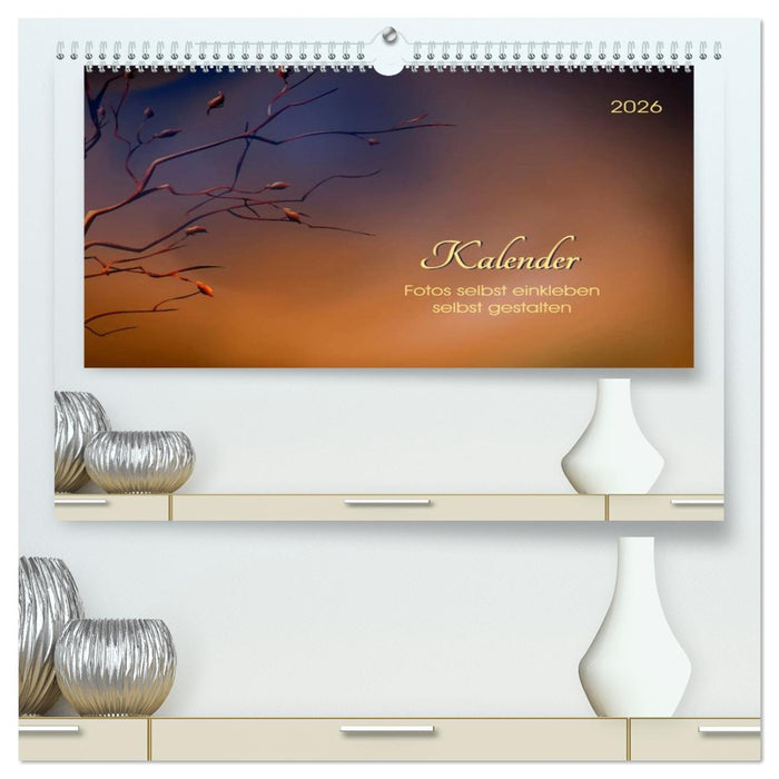 Kalender, Fotos selbst einkleben, selbst gestalten (CALVENDO Premium Wandkalender 2026)
