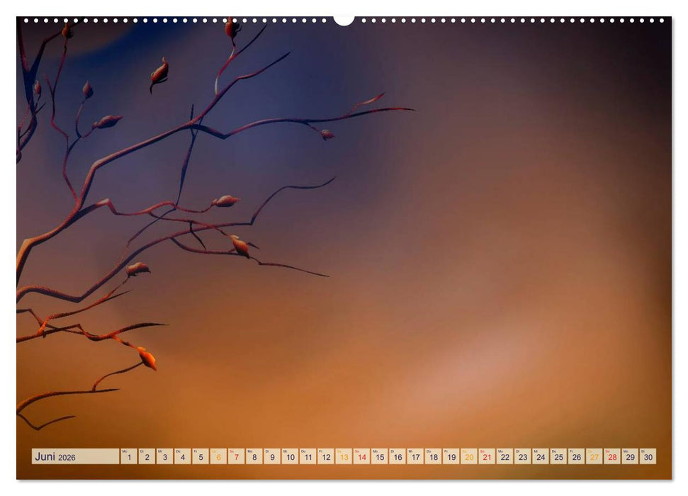Kalender, Fotos selbst einkleben, selbst gestalten (CALVENDO Premium Wandkalender 2026)