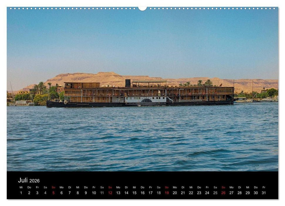 Luxor in Bildern - Auf den Spuren des antiken Ägypten in Theben Ost und Theben West (CALVENDO Premium Wandkalender 2026)