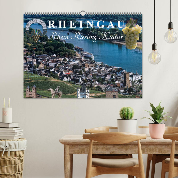 Rheingau - Rhein Riesling Kultur (CALVENDO Wandkalender 2026)