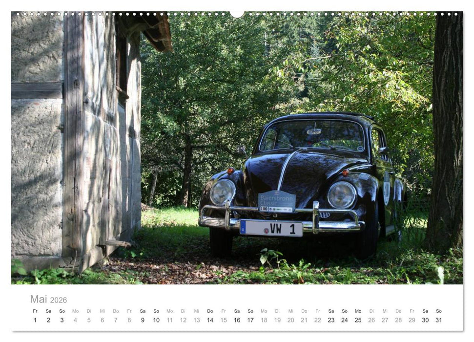 Oldtimer unterwegs - Mobile Raritäten auf Tour (CALVENDO Premium Wandkalender 2026)