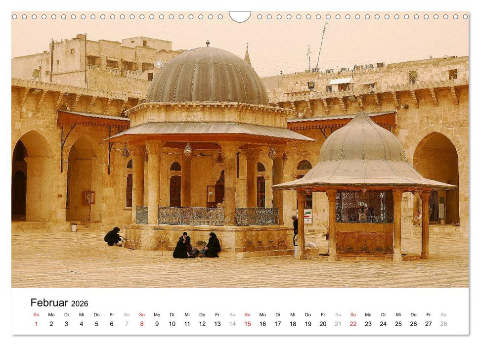 Syrien - verlorene Schätze (CALVENDO Wandkalender 2026)