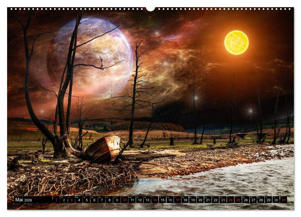 Ansichten des Weltraums (CALVENDO Wandkalender 2026)