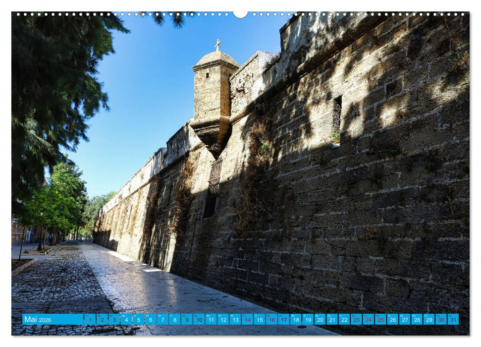 Cádiz Spüre die frische Meeresbrise (CALVENDO Wandkalender 2026)