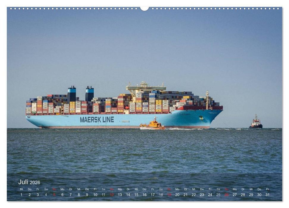 Impressionen vom JadeWeserPort (CALVENDO Premium Wandkalender 2026)