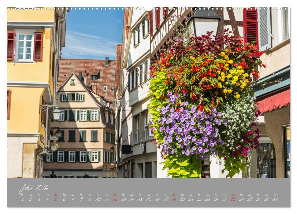 Zwölf Monate in Tübingen (CALVENDO Premium Wandkalender 2026)