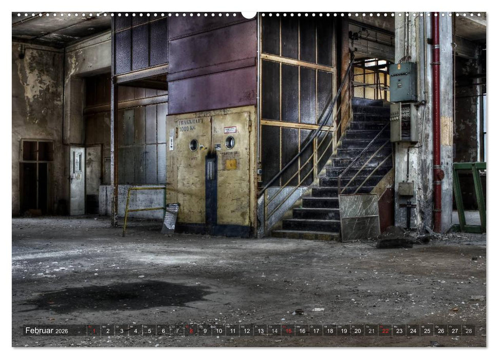 Vergangene Zeiten – Die Kölner Clouth-Werke (CALVENDO Premium Wandkalender 2026)