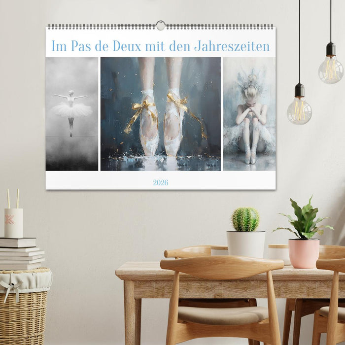 Im Pas de Deux mit der Stille (CALVENDO Wandkalender 2026)