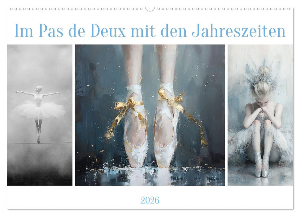 Im Pas de Deux mit der Stille (CALVENDO Wandkalender 2026)