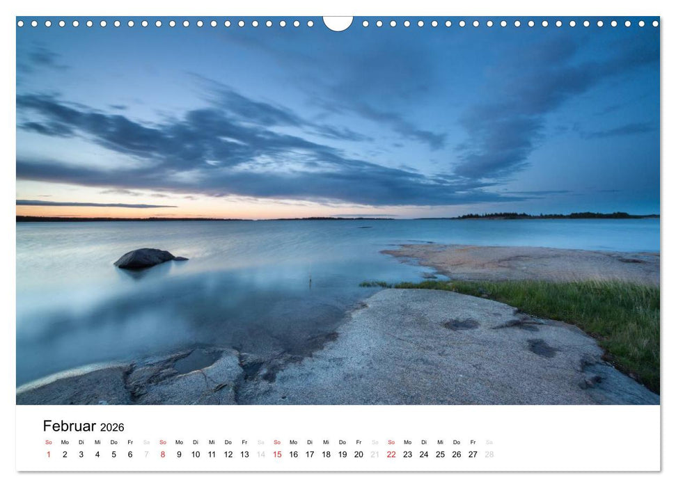 Finnland: Land der 1000 Seen (CALVENDO Wandkalender 2026)