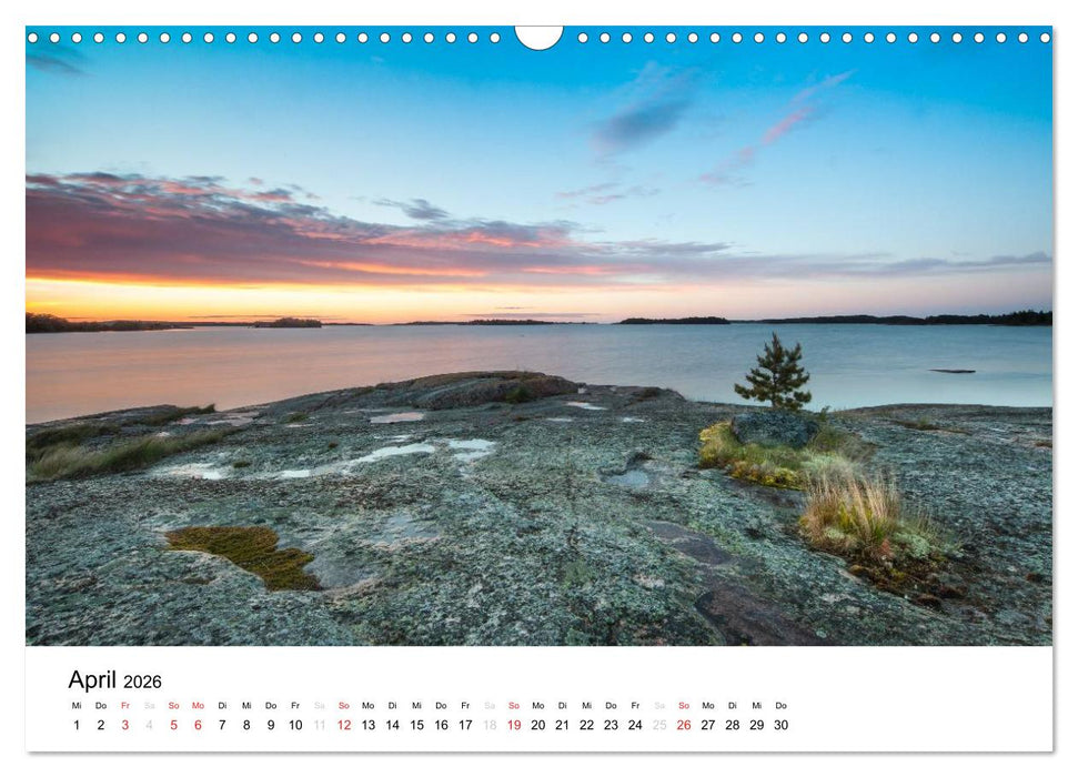Finnland: Land der 1000 Seen (CALVENDO Wandkalender 2026)