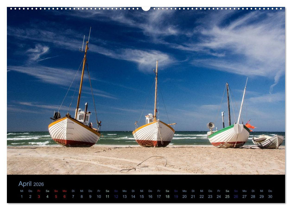 Segelschiffe - Maritime Details (CALVENDO Premium Wandkalender 2026)