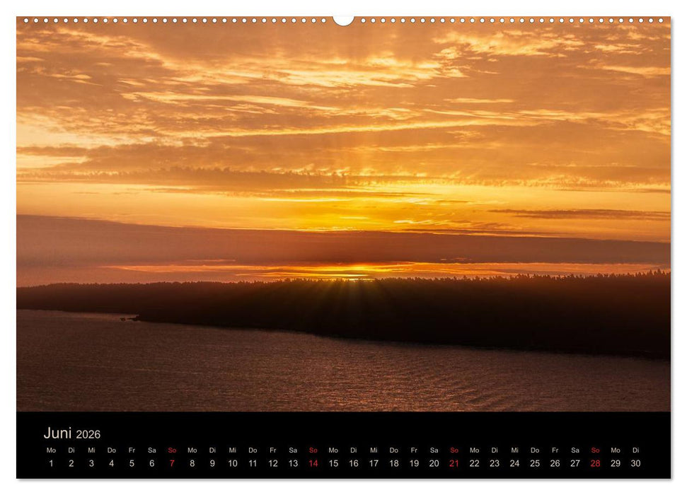 Schweden Schärengarten (CALVENDO Premium Wandkalender 2026)