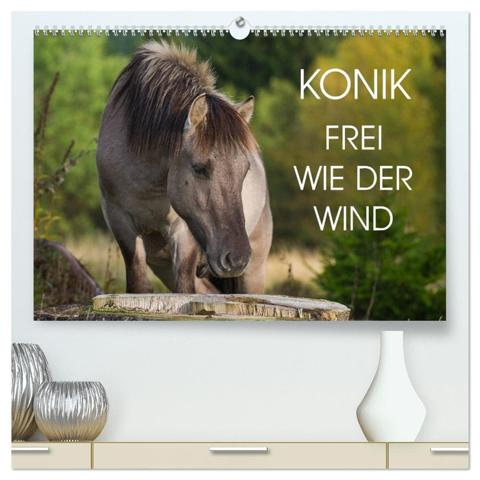 Konik - Frei geboren (CALVENDO Premium Wandkalender 2026)