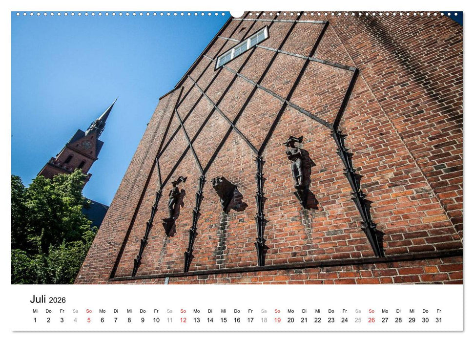 Lübeck - Das Tor zur Ostsee (CALVENDO Premium Wandkalender 2026)