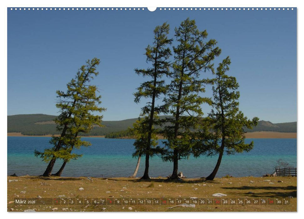 Mongolei - weites Land (CALVENDO Wandkalender 2026)