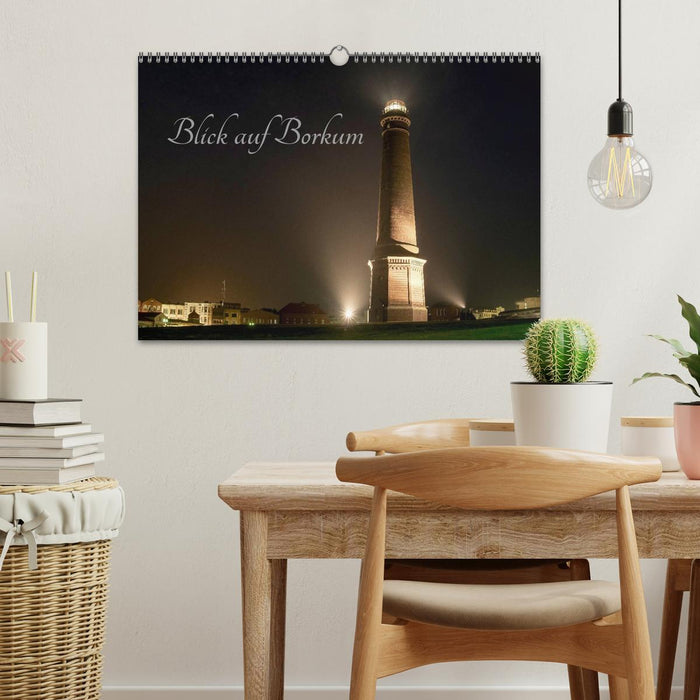 Blick auf Borkum (CALVENDO Wandkalender 2026)
