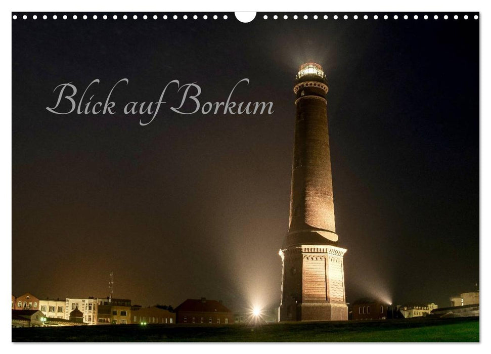 Blick auf Borkum (CALVENDO Wandkalender 2026)